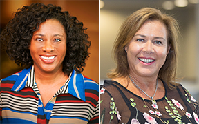 Stephanie Thomas and Michelle Waddell